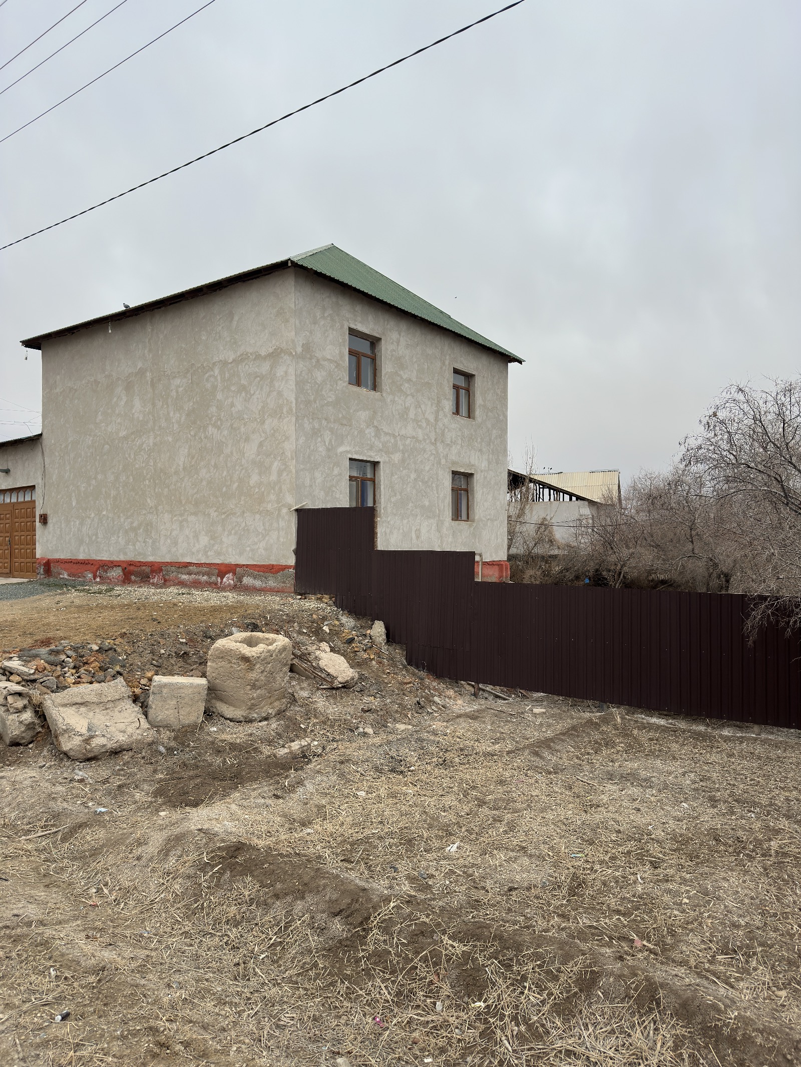 Нокис каласы - 300 кв.м - Жер план бөлме - Жер участка