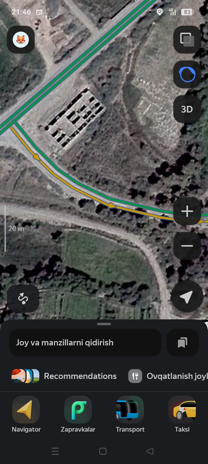 Qonirat rayoni Qanli APJ da - 400 m kv кв.м - 0 бөлме - Жер участка